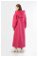 Hoodie Dress Pink - Thumbnail