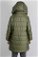 Hooded Inflatable Coat Khaki - Thumbnail