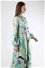 Jane Patterned Dress Mint - Thumbnail