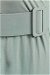 Belted Plain Jumpsuit Mint - Thumbnail