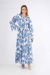 Kimono Dress Blue - Thumbnail