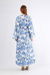 Kimono Dress Blue - Thumbnail