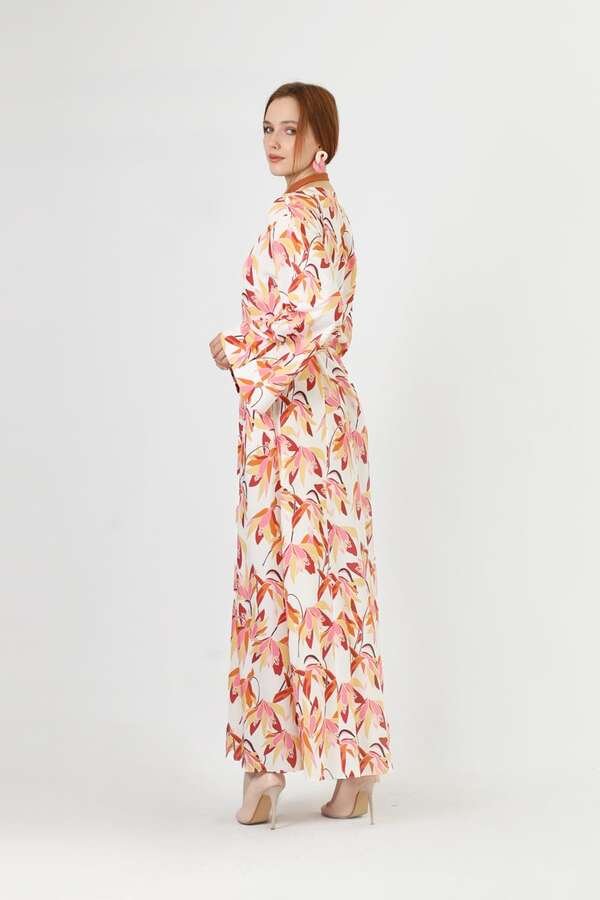 Kimono Dress Salmon