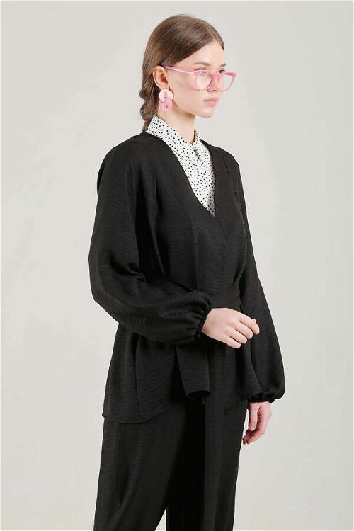 Klasik Kimono Takım Siyah
