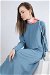 Lavin Skirt Suit Baby Blue - Thumbnail