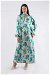 Lily Pattern Dress Mint - Thumbnail