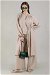 Linen Kimono Suit Cream - Thumbnail