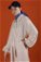 Linen Jumpsuit Ecru - Thumbnail