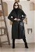 Long Leather Trench Black - Thumbnail