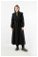 Maria Long Cachet Coat Black - Thumbnail