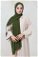 Medina Silk Shawl Green - Thumbnail
