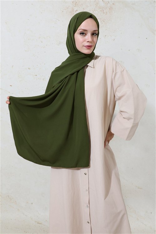 Medina Silk Shawl Green