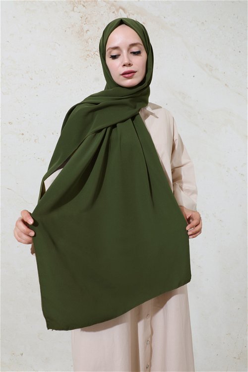 Medina Silk Shawl Green