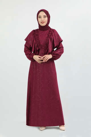 Zulays - Mehran Dress Plum