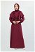 Mehran Dress Plum - Thumbnail