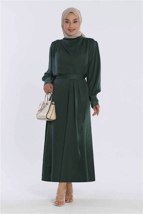 Mila Skirt Set Emerald