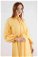 Nare Kuşaklı Elbise Sarı - Thumbnail