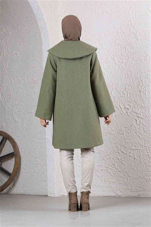 Oversize Cachet Coat Green