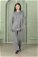 Zulays - Oversize Double Knitwear Suit Grey