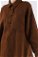 Oversize Muslin Shirt Brown - Thumbnail