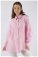 Oversize Muslin Shirt Pink - Thumbnail