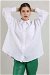 Oversize Pocket Shirt White - Thumbnail