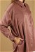Oversize Shirt Dried Rose - Thumbnail