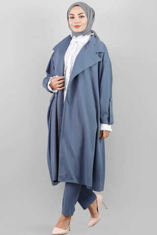 Zulays - Oversize Takım Mavi