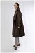Oversize Trench Coat Brown - Thumbnail