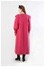 Oversize Üç İplik Elbise Pembe - Thumbnail