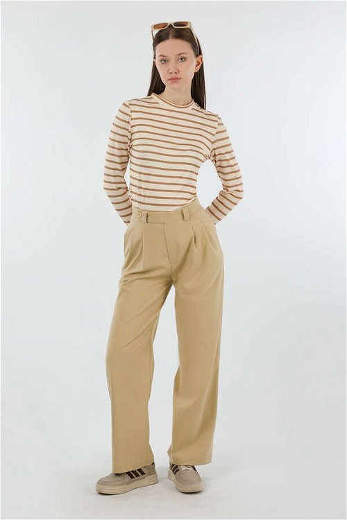 Palazzo Trousers Camel