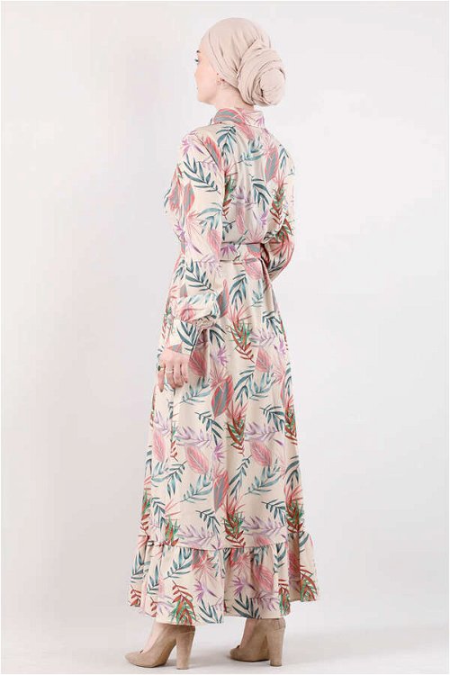 Patterned Dress Mink