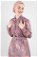 Patterned Dress Purple - Thumbnail
