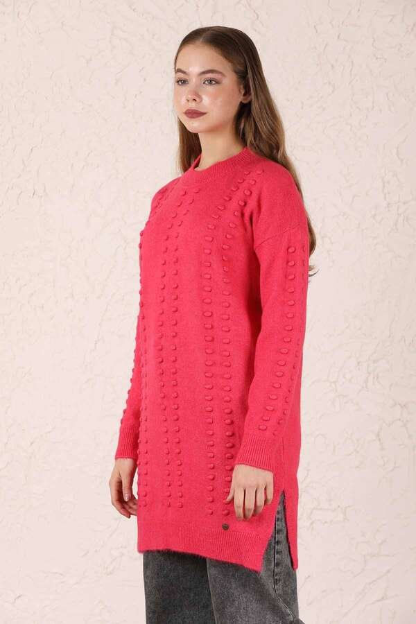 Patterned Sweater Pink