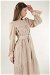 Pleated Dress Mink - Thumbnail