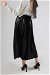 Pleated Skirt Black - Thumbnail