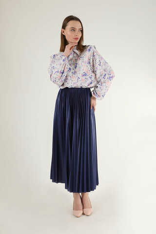 Zulays - Pleated Skirt Saks