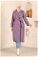 Pleated Skirt Trench Lilac - Thumbnail