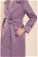 Pleated Skirt Trench Lilac - Thumbnail