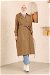 Pleated Skirt Trench Tan - Thumbnail