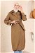 Pleated Skirt Trench Tan - Thumbnail