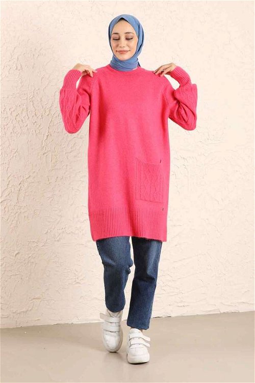 Pocket Sweater Pink
