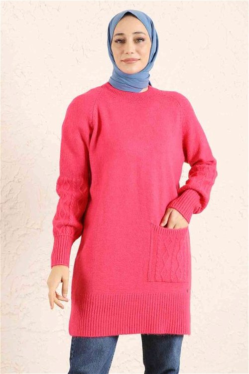 Pocket Sweater Pink