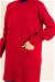 Pocket Sweater Red - Thumbnail