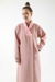 Ribana Collar Cachet Coat Pink - Thumbnail