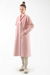 Ribana Collar Cachet Coat Pink - Thumbnail