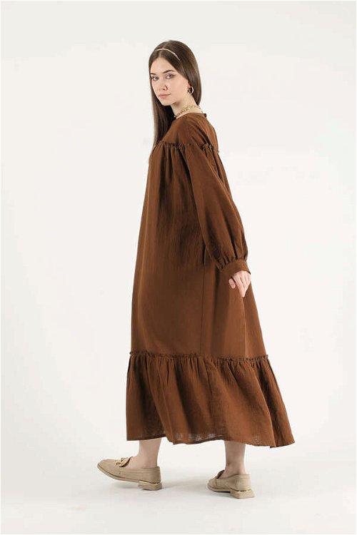 Loose Dress Brown