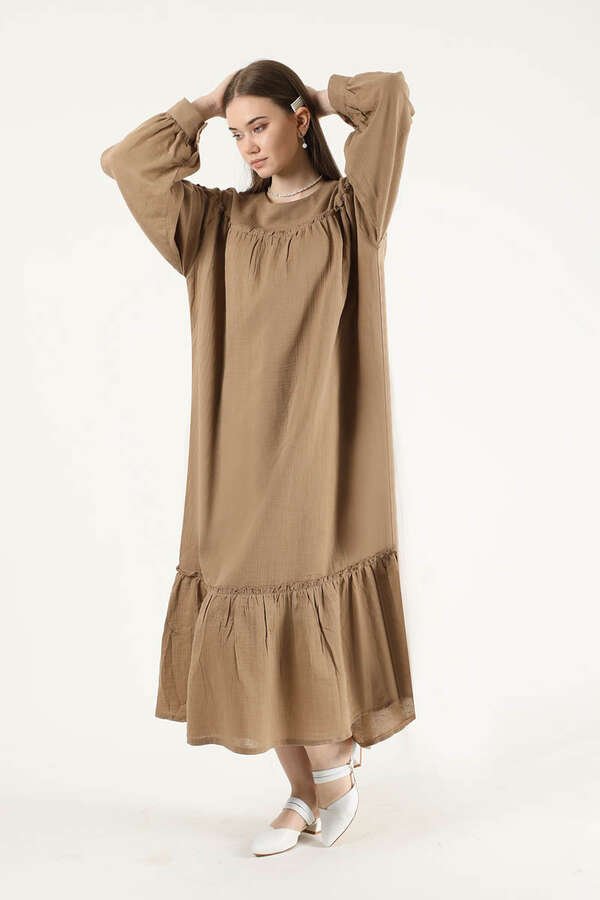 Zulays - Loose Dress Camel