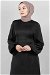 SATIN AEROBIN DRESS BLACK - Thumbnail