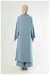 Scarf Abaya Suit Baby Blue - Thumbnail